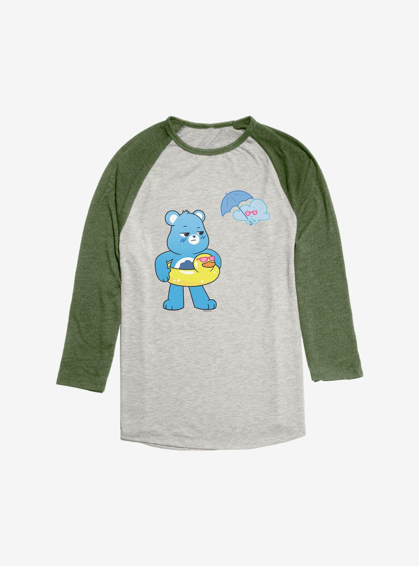 Care Bears Grumpy Gloom Raglan, Oatmeal With Moss, hi-res