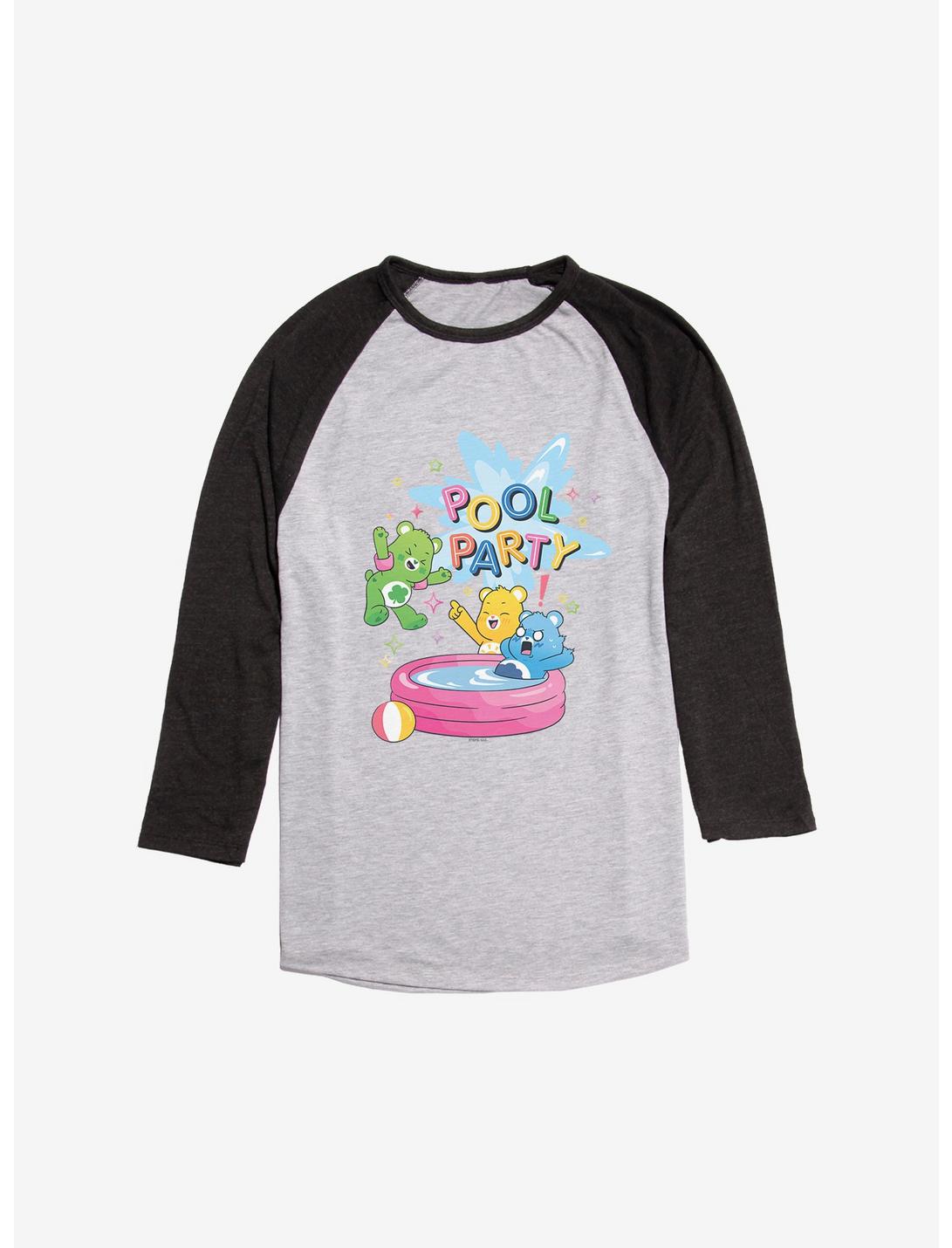 Care Bears Pool Party Raglan, Ath Heather With Black, hi-res