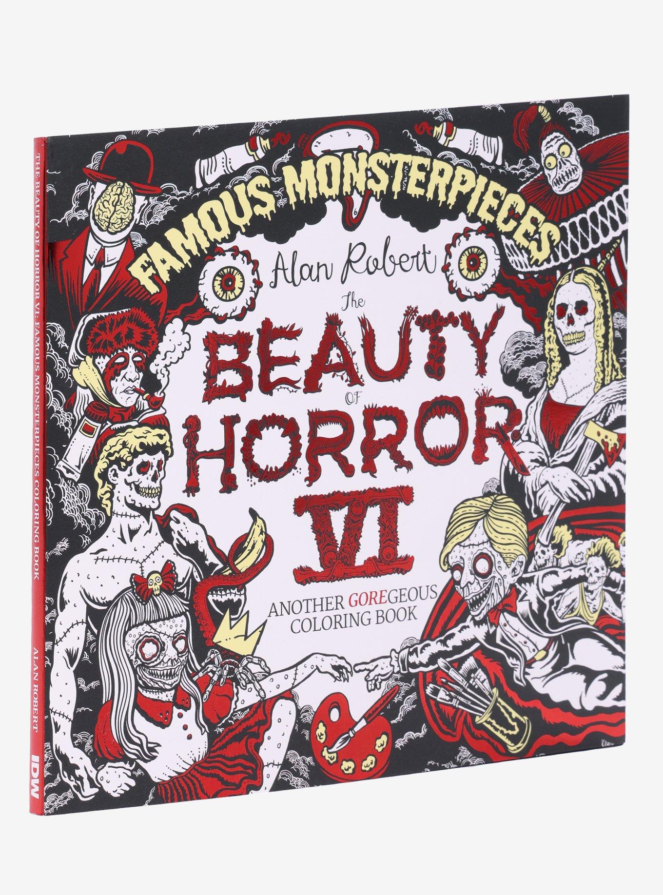 The Beauty of Horror IV: Haunt of Fame Coloring Book, , hi-res
