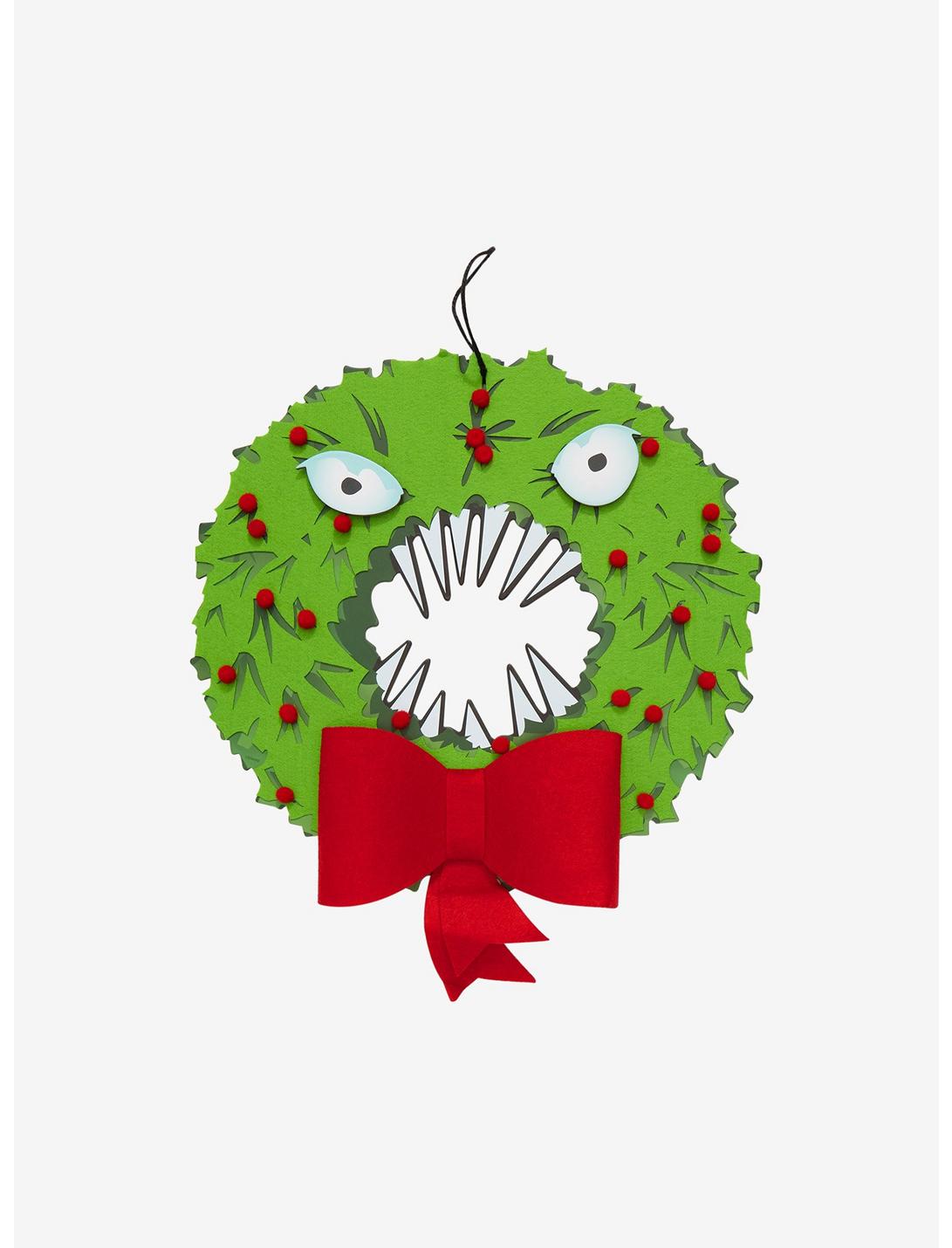 The Nightmare Before Christmas Monster Felt Wreath, , hi-res