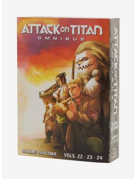 Plus Size Attack On Titan Volumes 22 - 24 Omnibus Manga, , hi-res