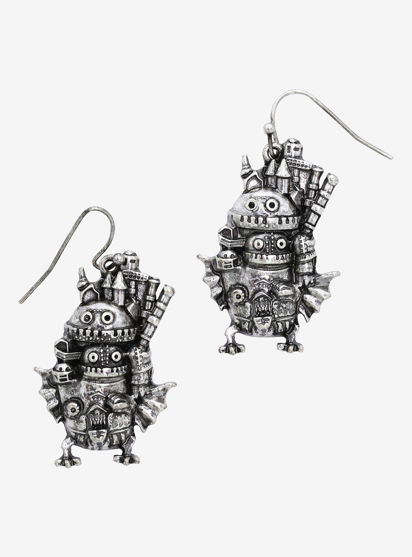Studio Ghibli Howl's Moving Castle Howl's Castle Earrings - BoxLunch Exclusive, , hi-res