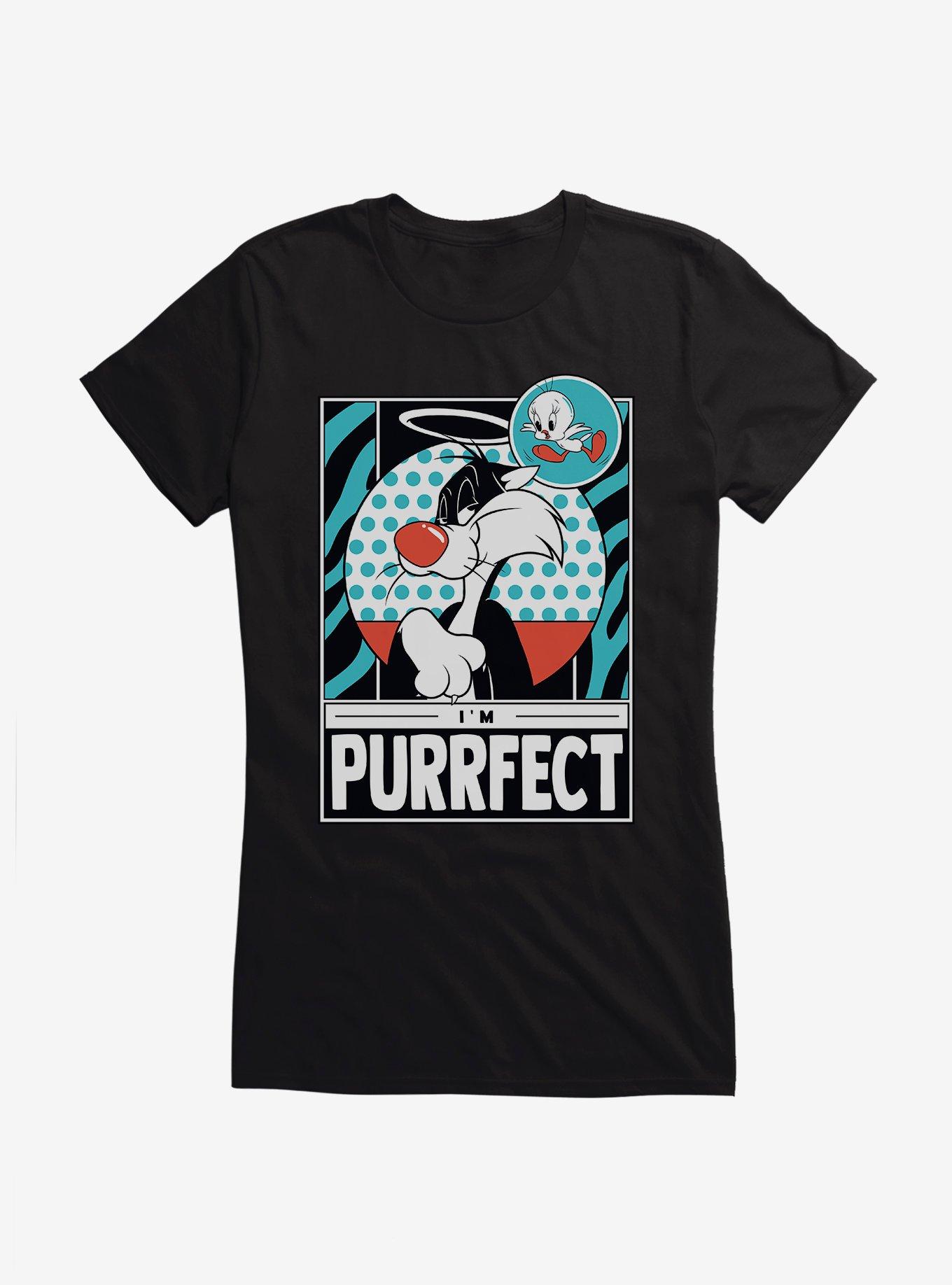 Looney Tunes I'm Purrfect Girls T-Shirt