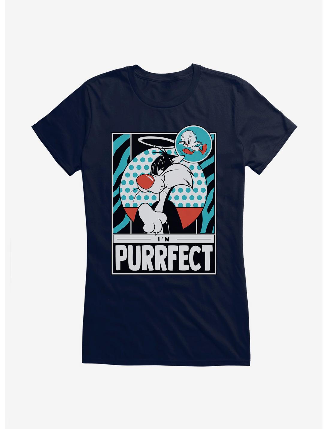 Looney Tunes I'm Purrfect Girls T-Shirt, , hi-res
