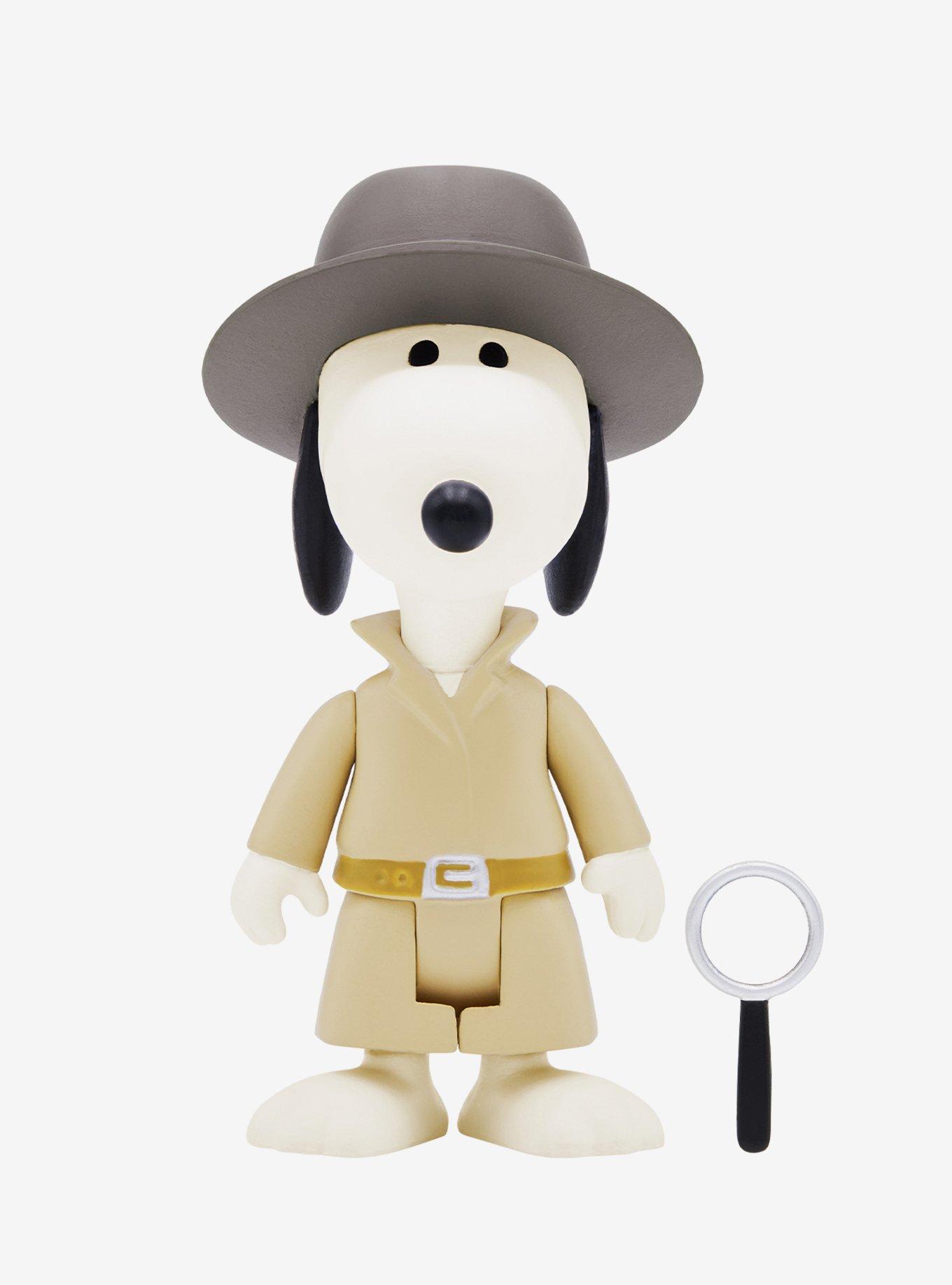 Super7 ReAction Peanuts Agent Snoopy Figure , , hi-res