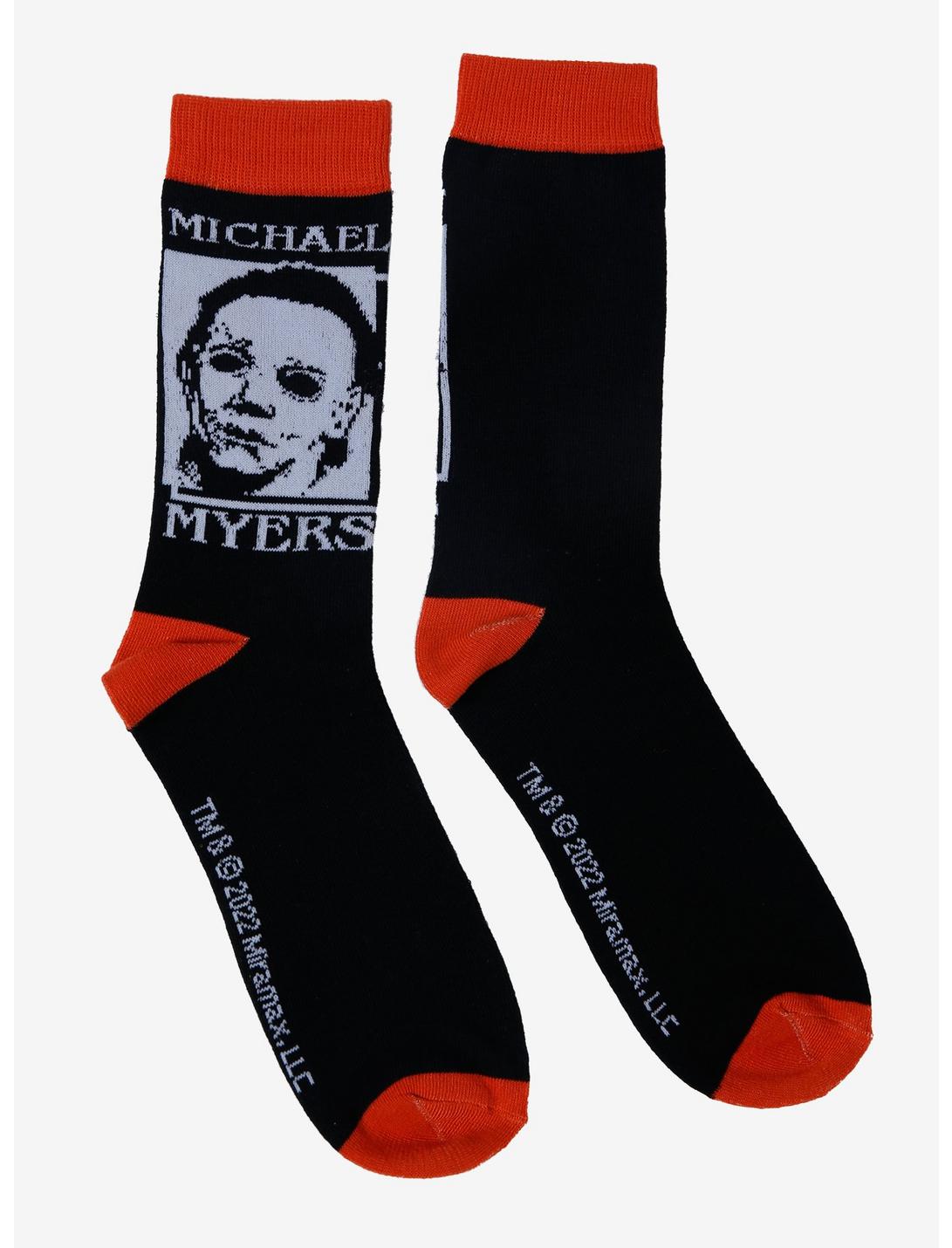 Halloween: The Curse Of Michael Myers Panel Crew Socks, , hi-res