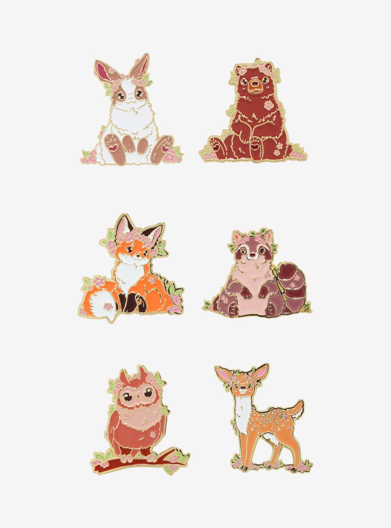 Forest Friends Blind Box Enamel Pin By Naomi Lord Art, , hi-res