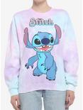 Disney Stitch Tie-Dye Girls Sweatshirt, MULTI, hi-res