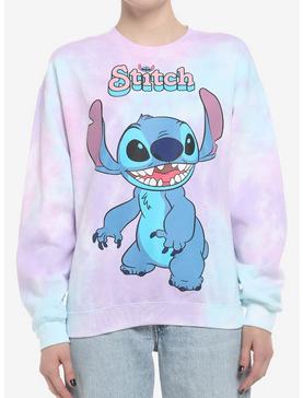 Disney Stitch Tie-Dye Girls Sweatshirt, , hi-res