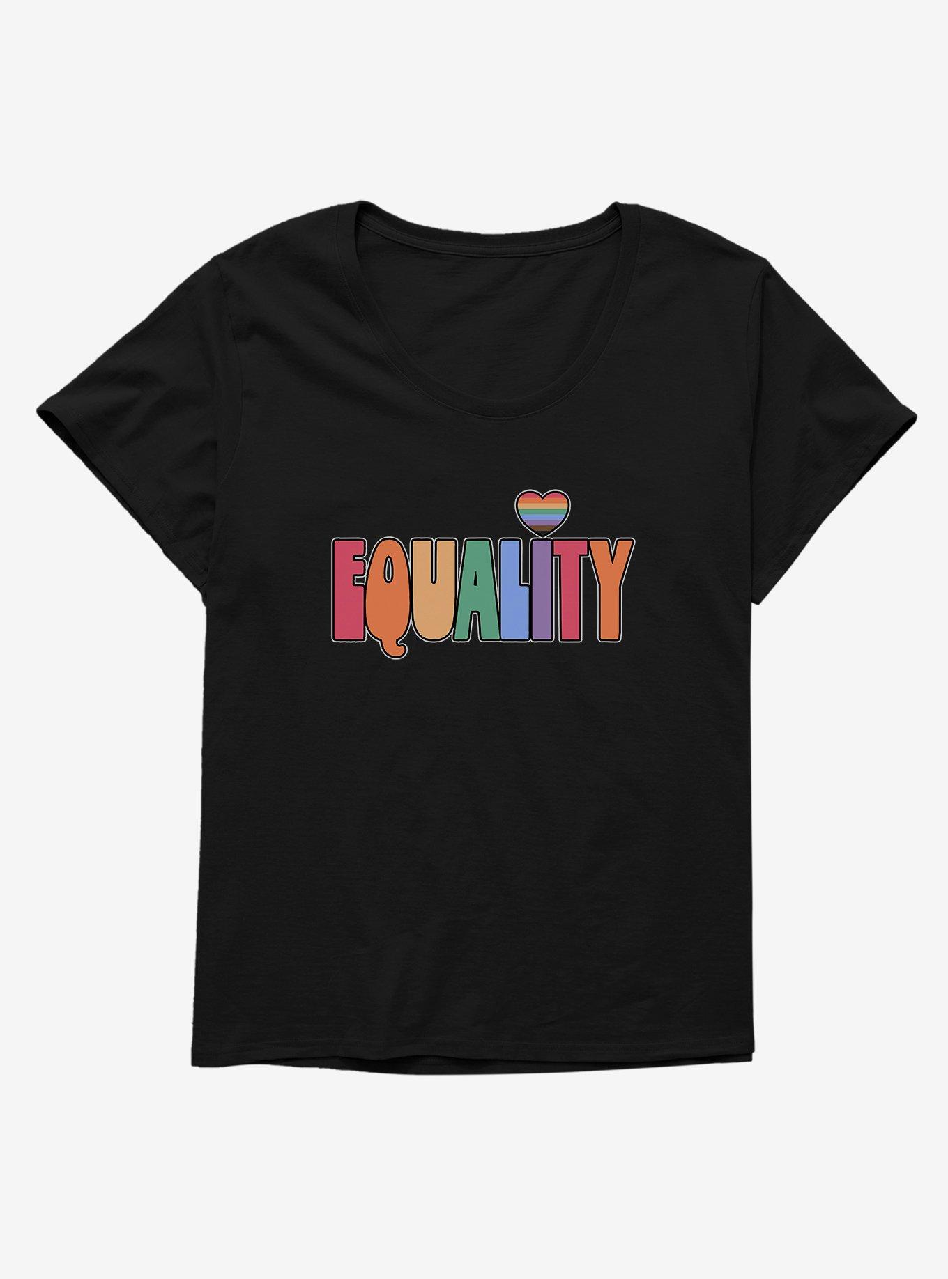 Pride Equality T-Shirt Plus Size, , hi-res