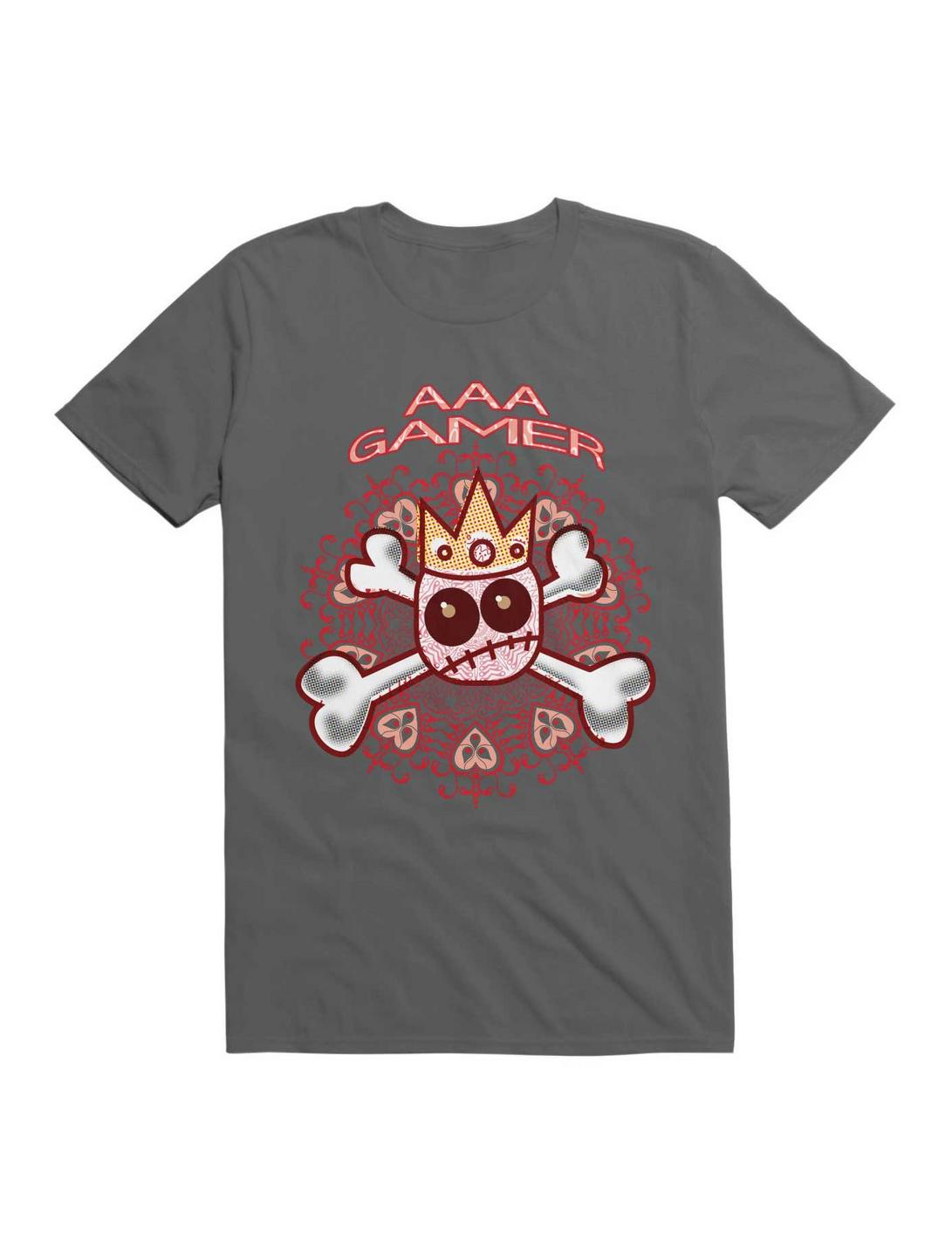 AAA Gamer T-Shirt, CHARCOAL, hi-res