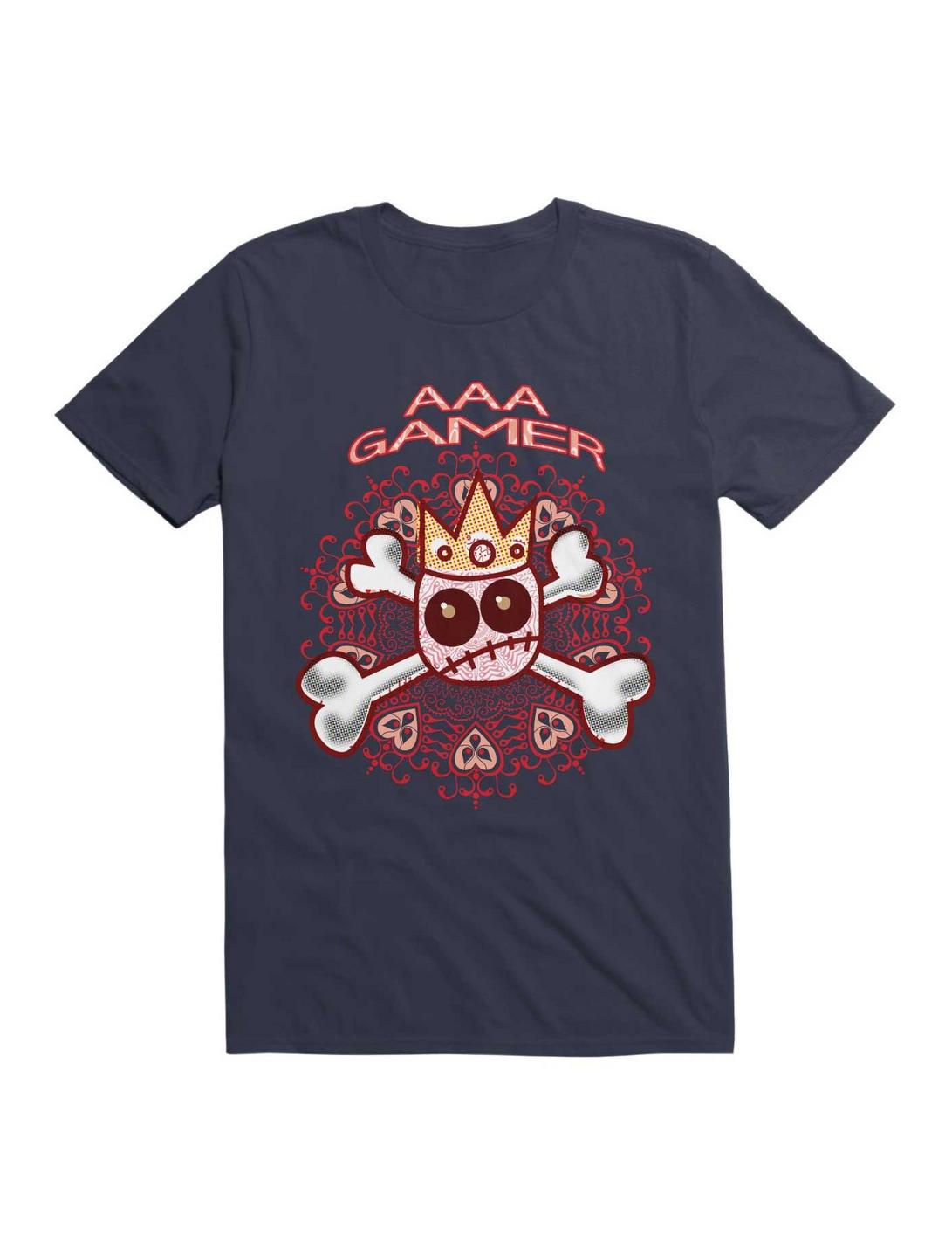AAA Gamer T-Shirt, NAVY, hi-res