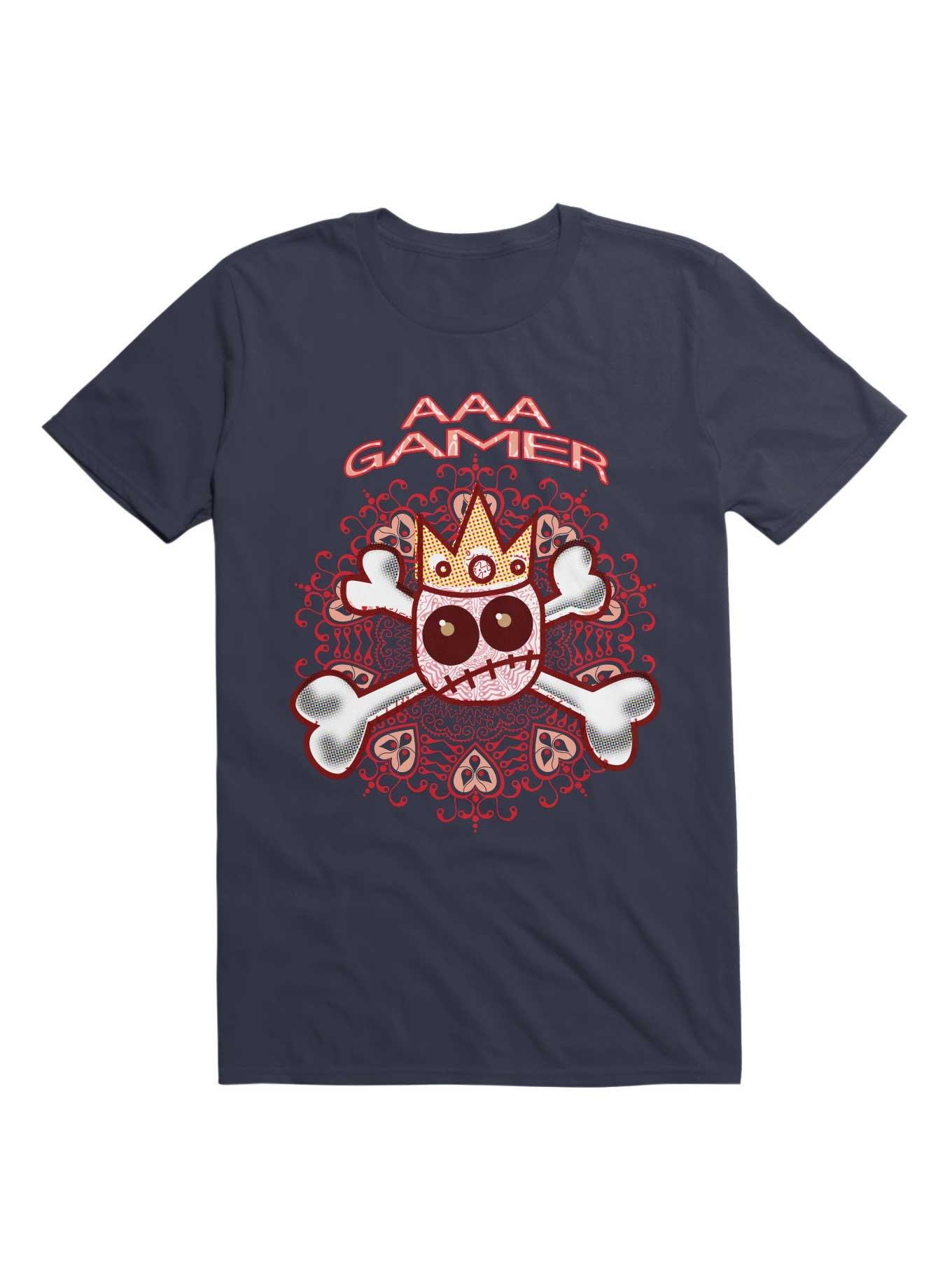AAA Gamer T-Shirt, NAVY, hi-res