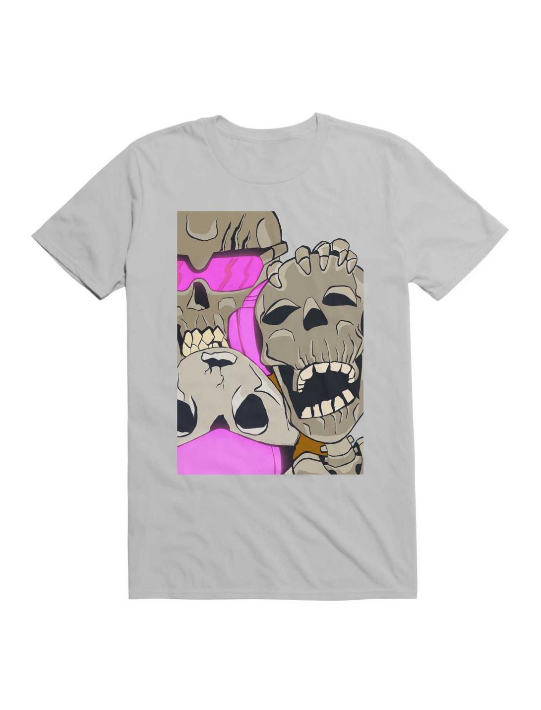 Can't See, Can't Hear, Can't Speak T-Shirt, ICE GREY, hi-res