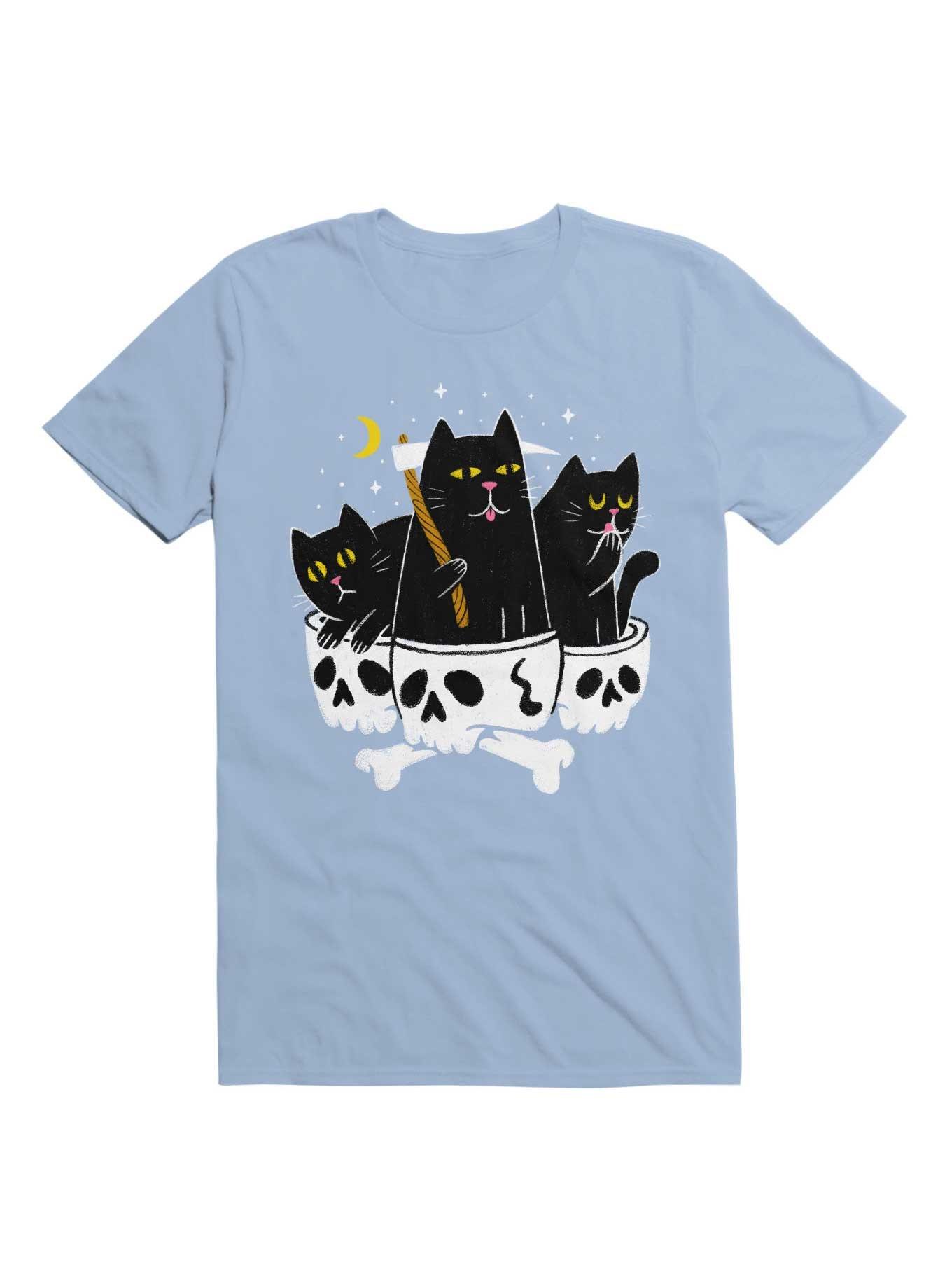 Grim Reapurr T-Shirt, LIGHT BLUE, hi-res