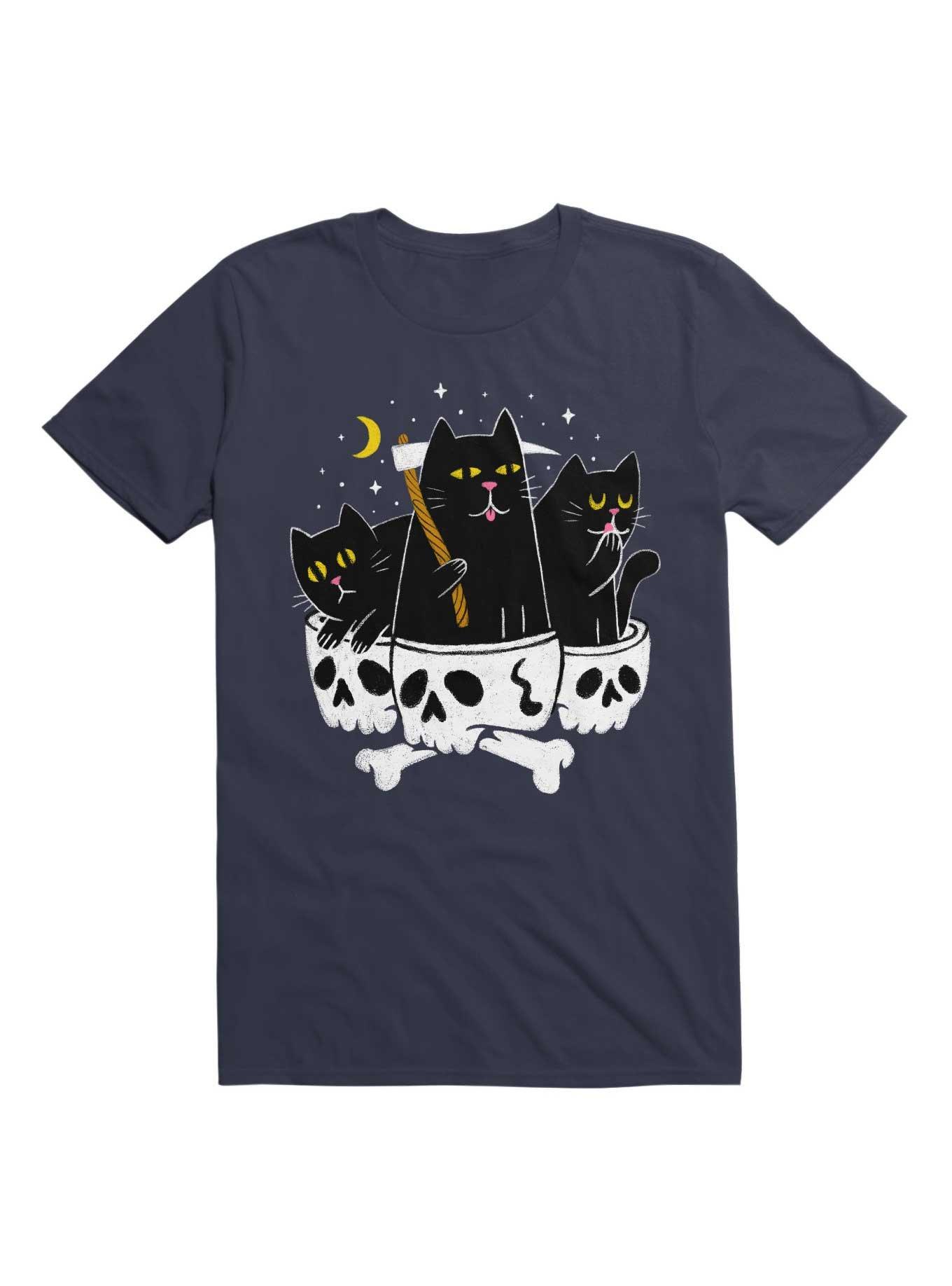 Grim Reapurr T-Shirt, NAVY, hi-res