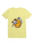 Orange Cat T-Shirt, CORN SILK, hi-res