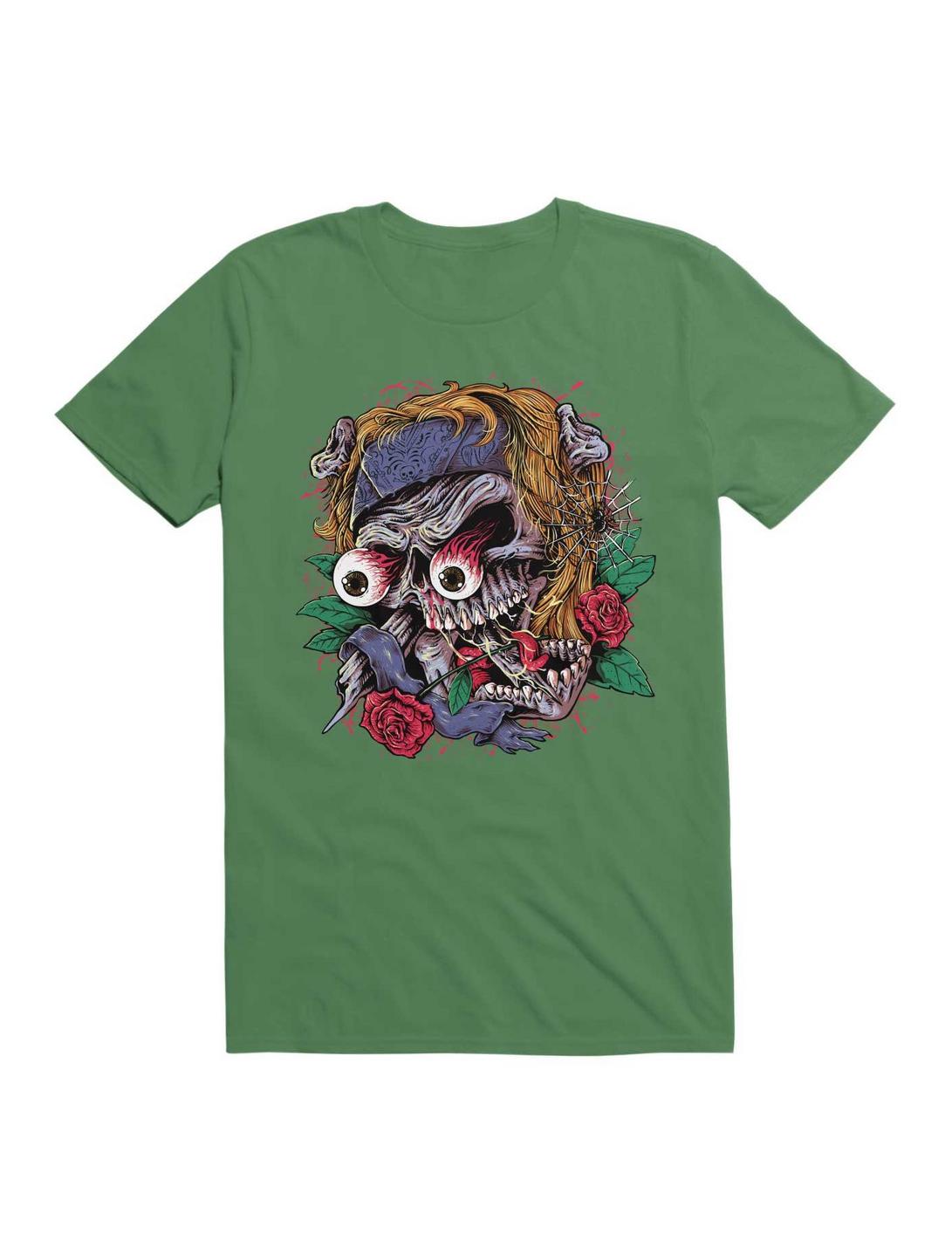 Rock Skull T-Shirt, IRISH GREEN, hi-res