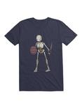 Skeletal Warrior T-Shirt, NAVY, hi-res