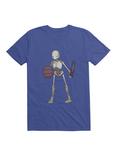 Skeletal Warrior T-Shirt, ROYAL, hi-res