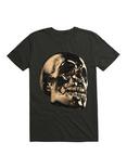 The Golden Skull For The Dark But Loud In You T-Shirt, BLACK, hi-res