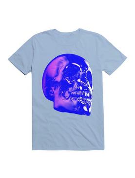 Skull Horror Synthwave Undead Skull 3D T-Shirt, , hi-res