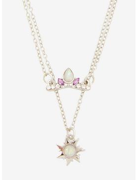 Plus Size Disney Tangled Crown & Sun Necklace Set, , hi-res