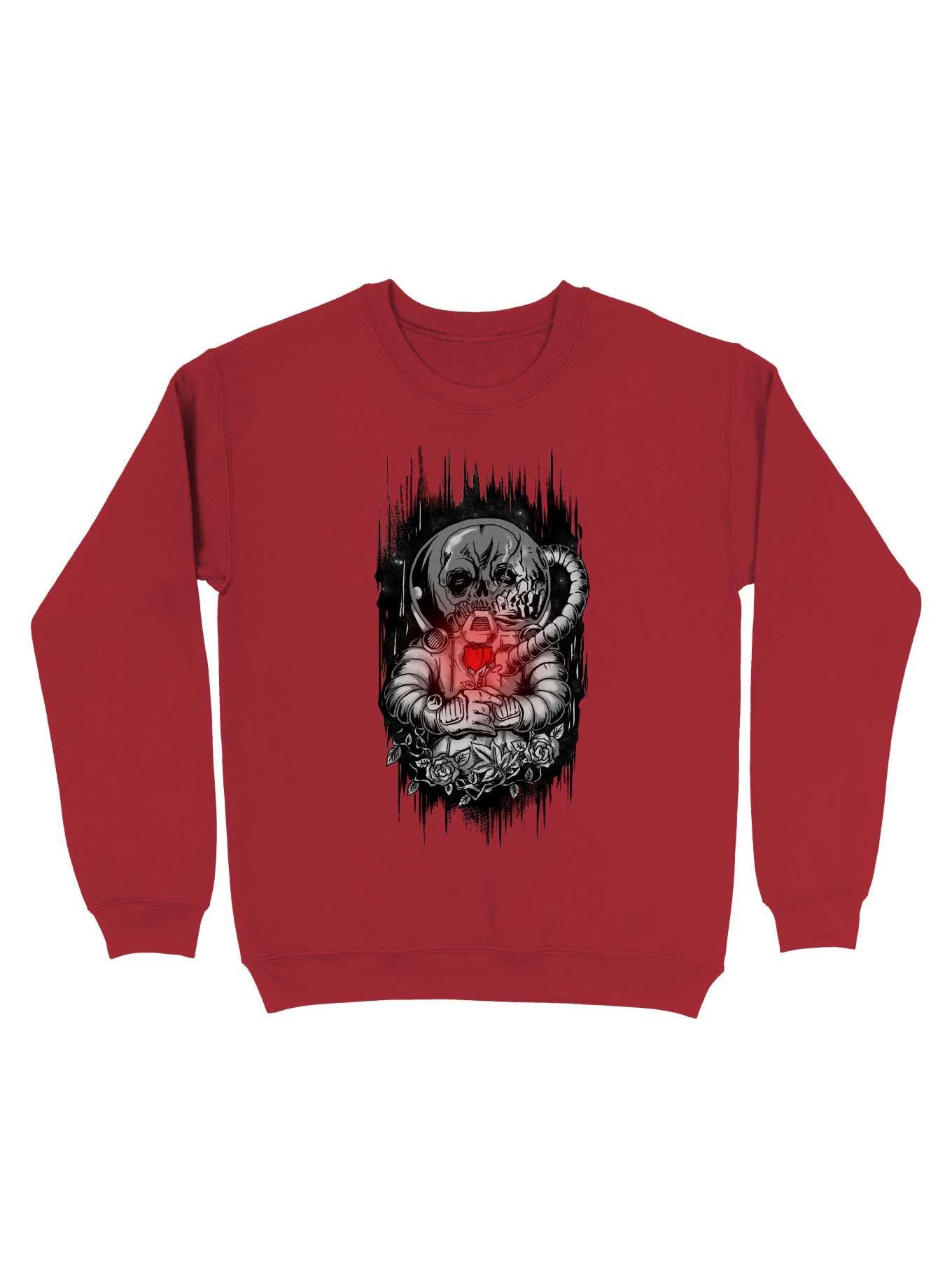 Dead In Space Sweatshirt, RED, hi-res