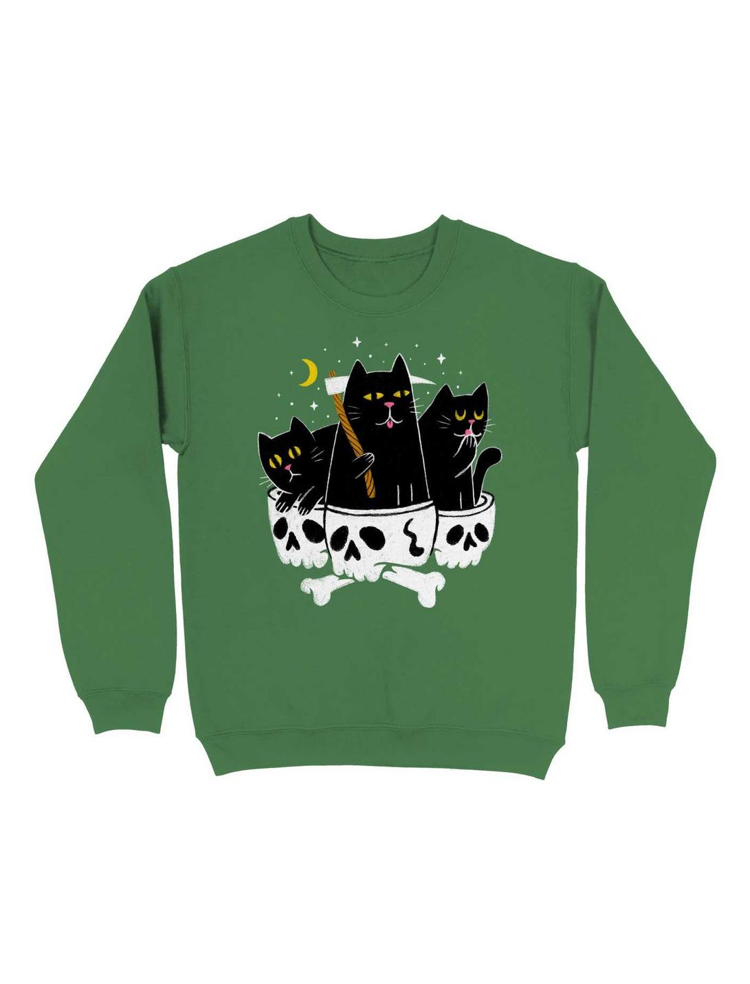 Grim Reapurr Sweatshirt, IRISH GREEN, hi-res