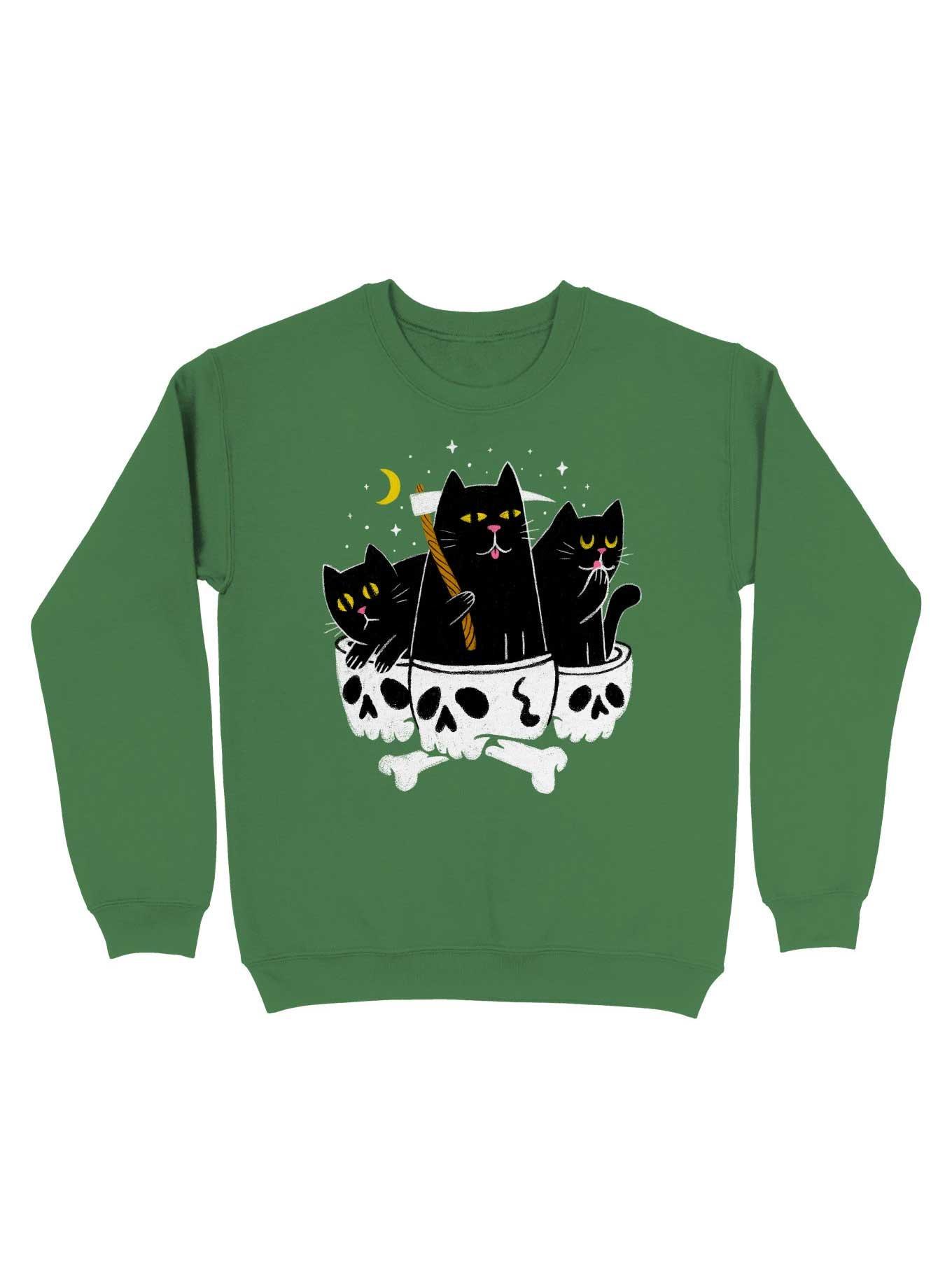 Grim Reapurr Sweatshirt, IRISH GREEN, hi-res
