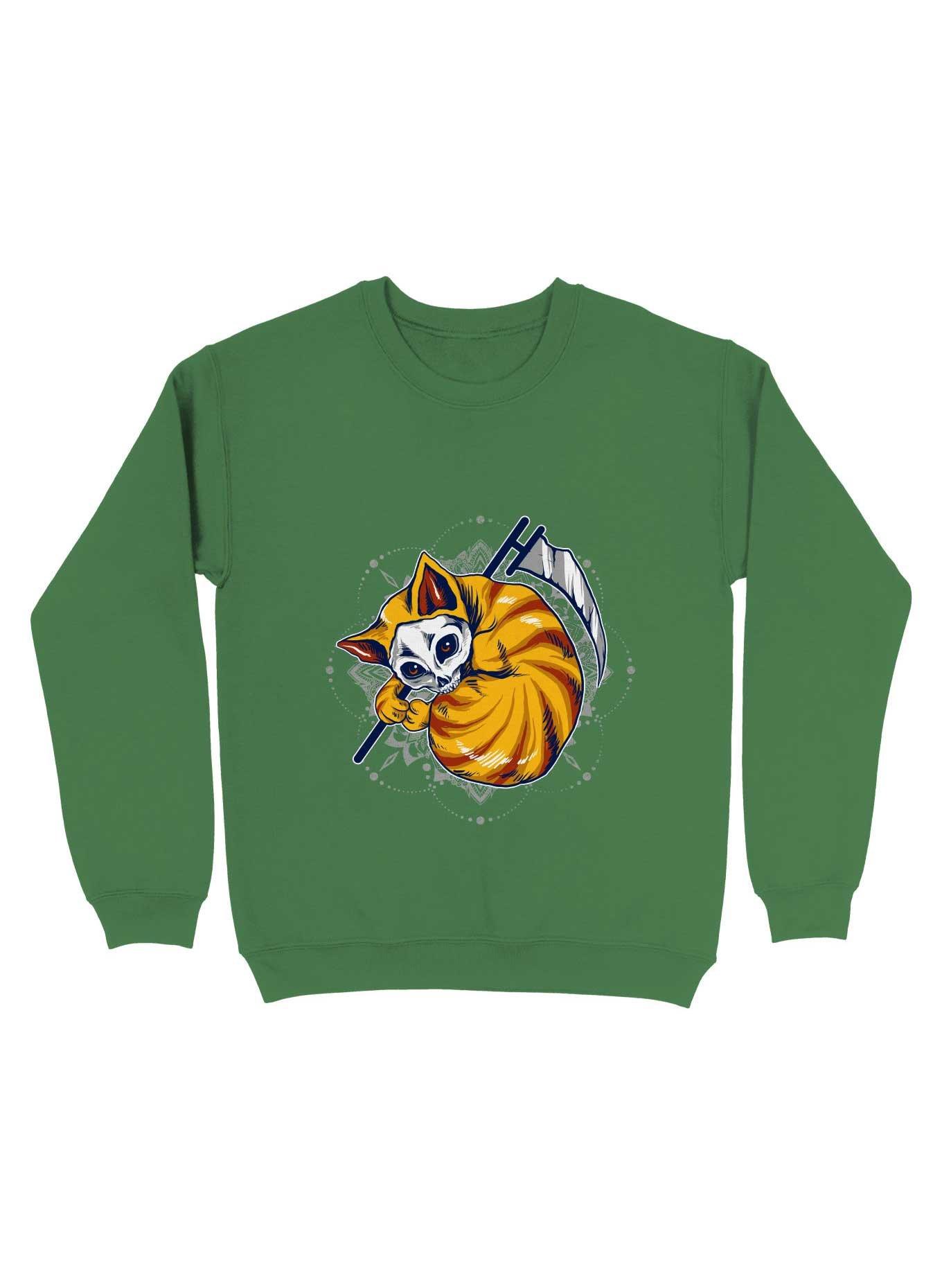 Orange Cat Sweatshirt, , hi-res