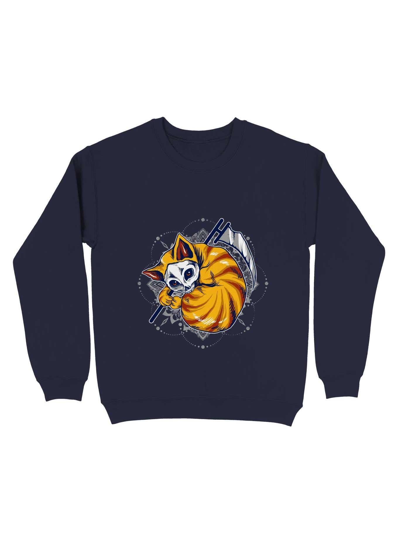 Orange Cat Sweatshirt, , hi-res