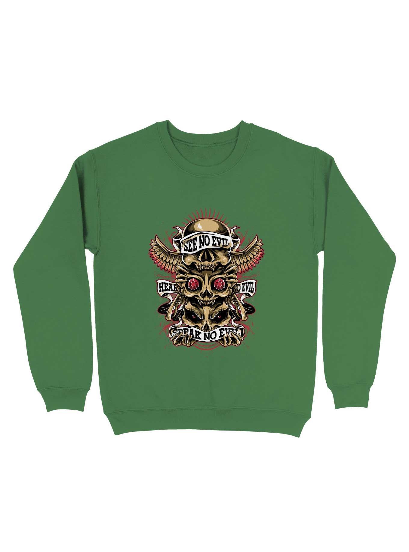 Skull Totem Sweatshirt, , hi-res