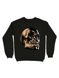 The Golden Skull For The Dark But Loud In You Sweatshirt, BLACK, hi-res