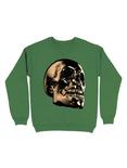 The Golden Skull For The Dark But Loud In You Sweatshirt, IRISH GREEN, hi-res