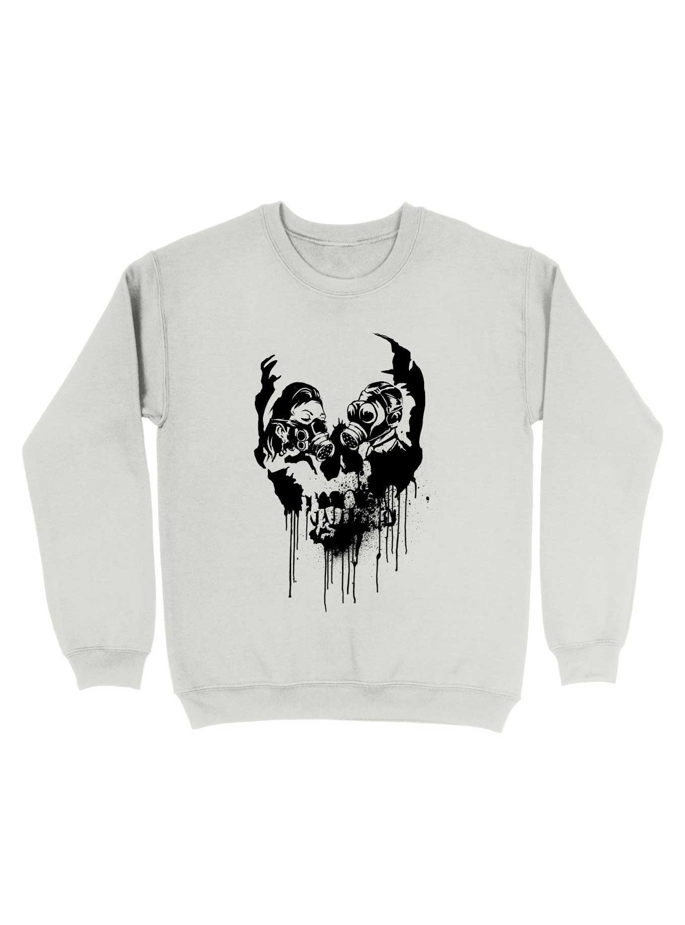 Toxic Sweatshirt, WHITE, hi-res