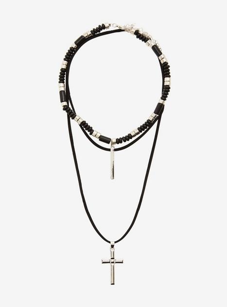 Tokyo Revengers Baji Cross Necklace Set | Hot Topic
