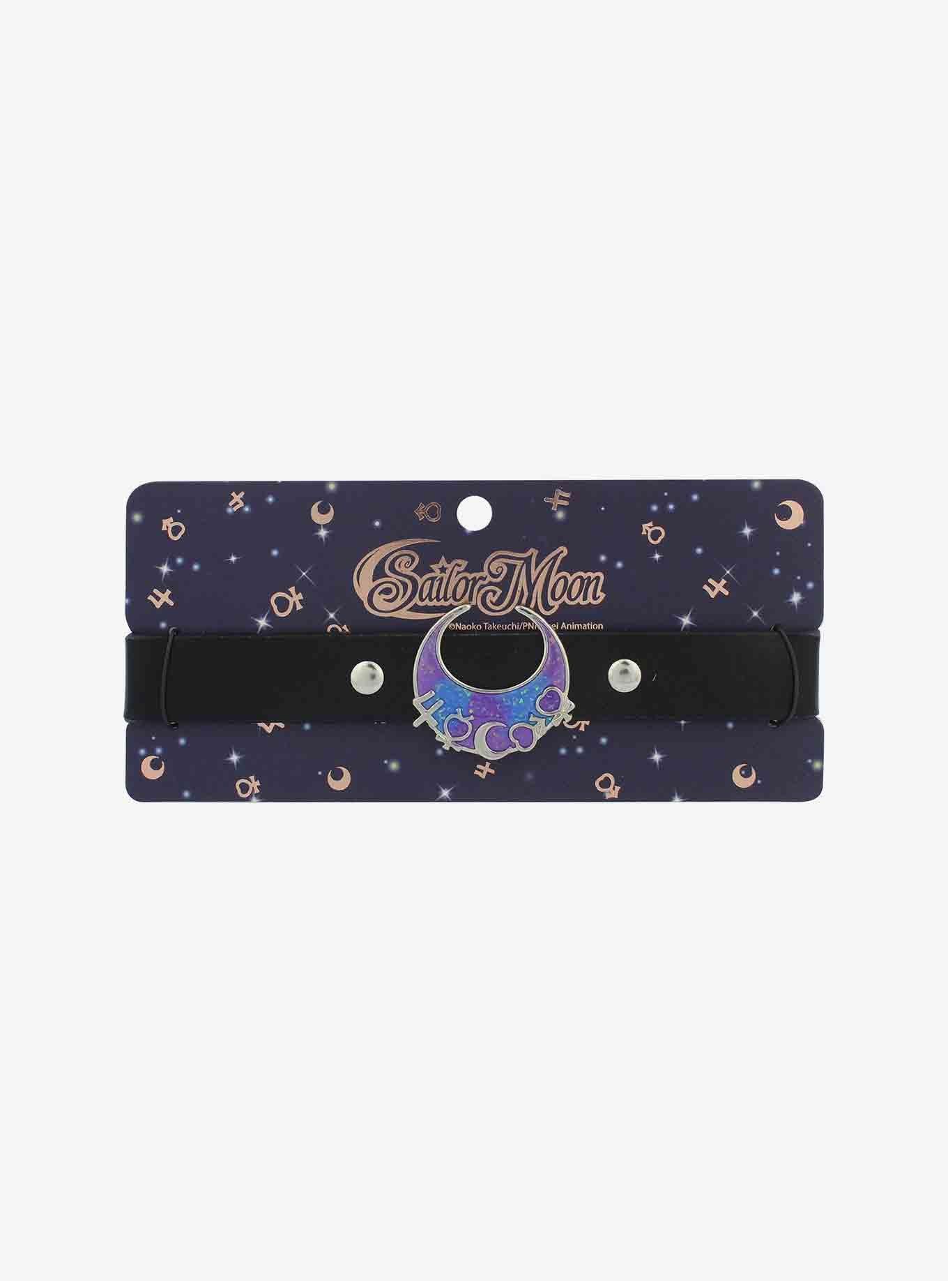 Sailor Moon Galaxy Scout Symbols Moon Choker, , hi-res