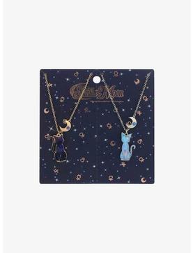 Sailor Moon Luna & Artemis Galaxy Best Friend Necklace Set, , hi-res