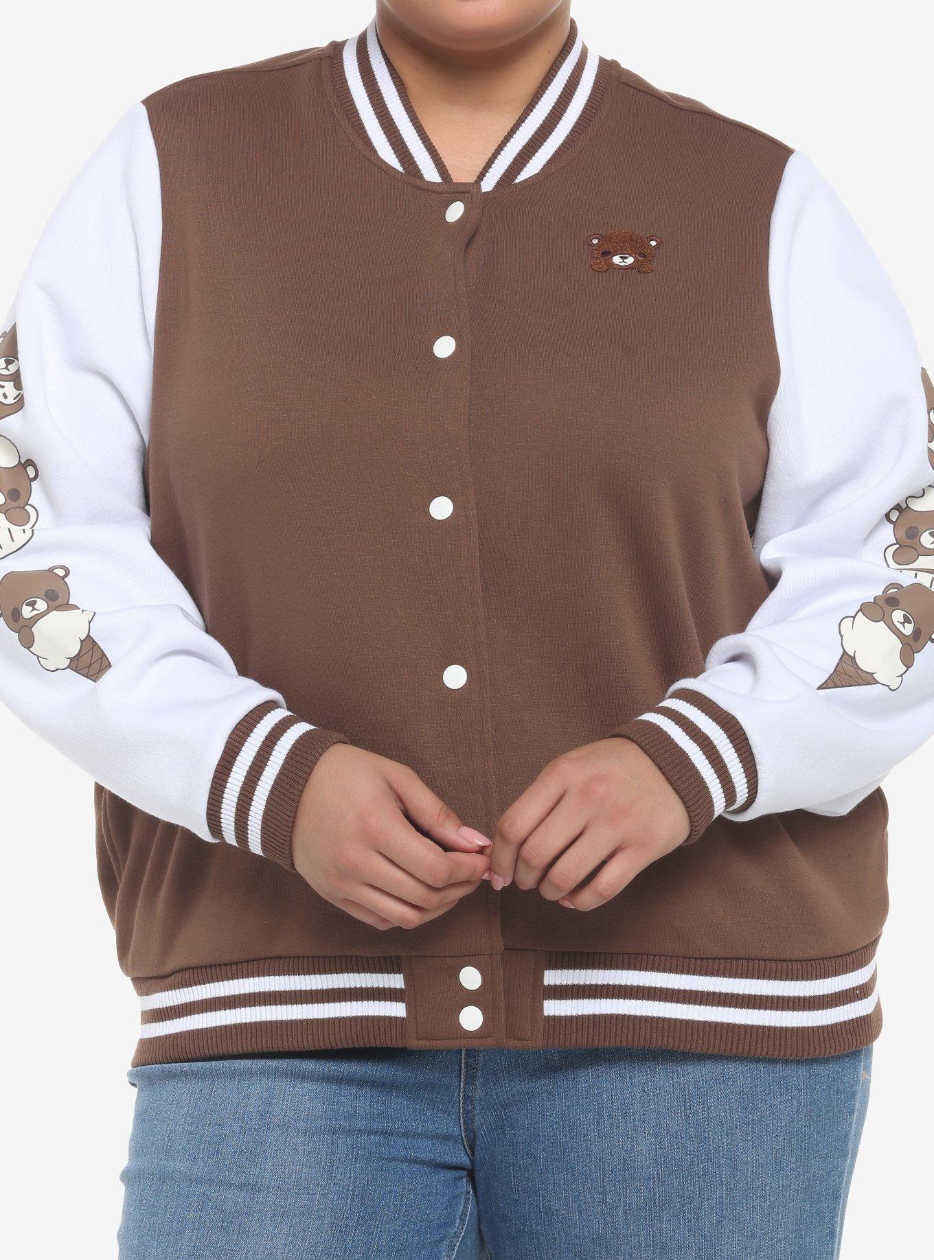 Teddy Bear Desserts Girls Varsity Jacket Plus Size Hot Topic