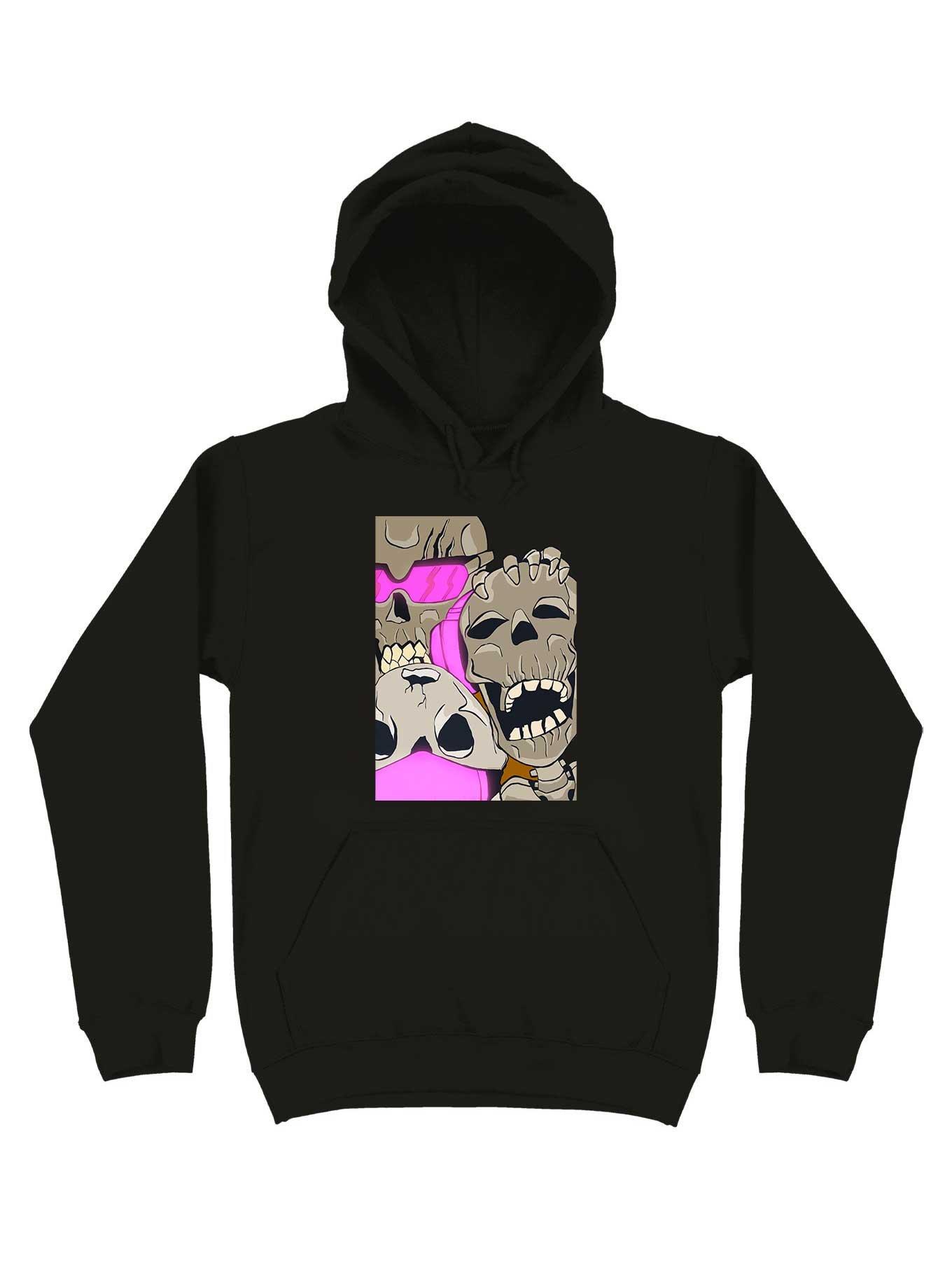 Can't See, Can't Hear, Can't Speak Hoodie, BLACK, hi-res