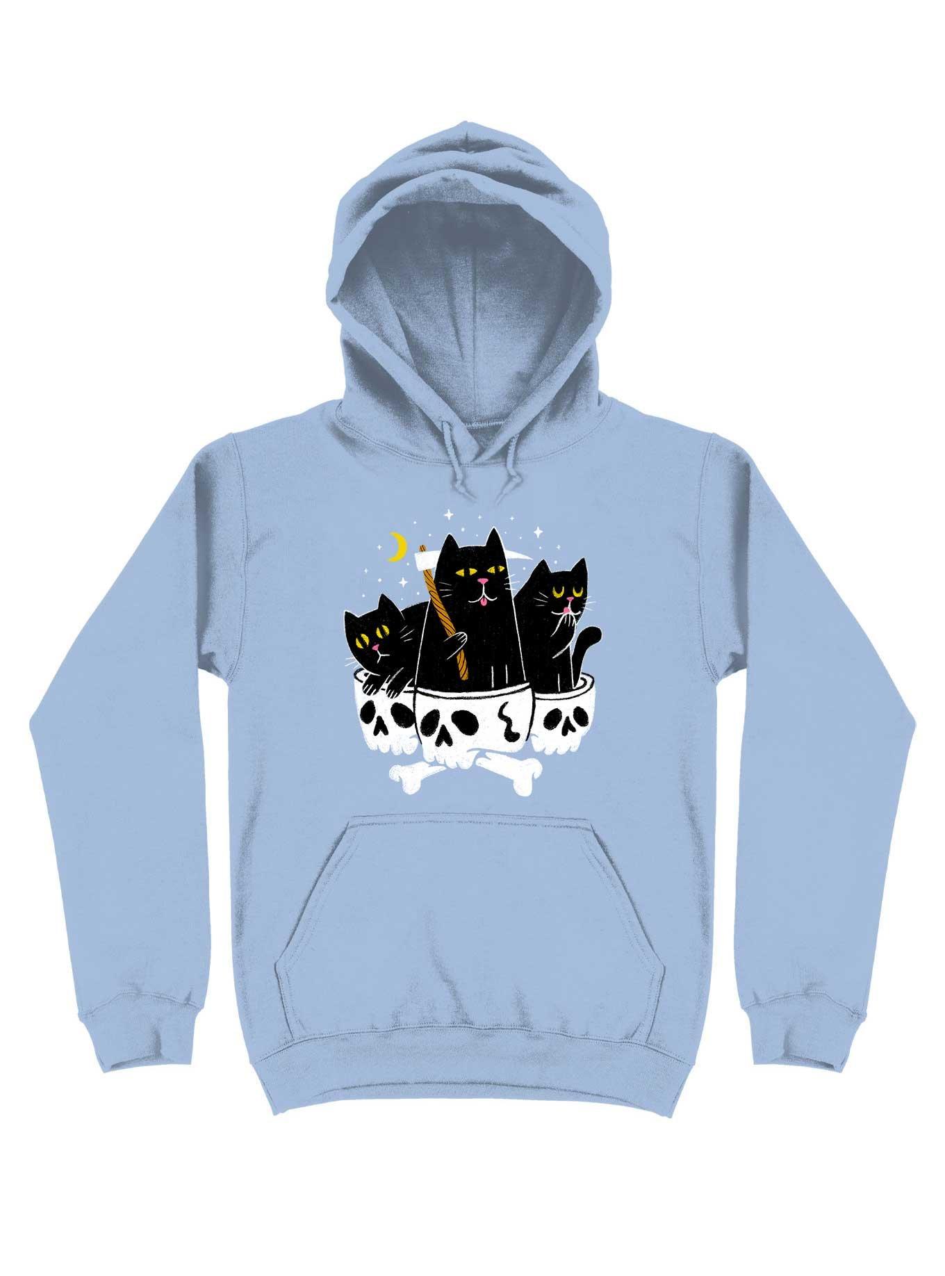 Grim Reapurr Hoodie, LIGHT BLUE, hi-res