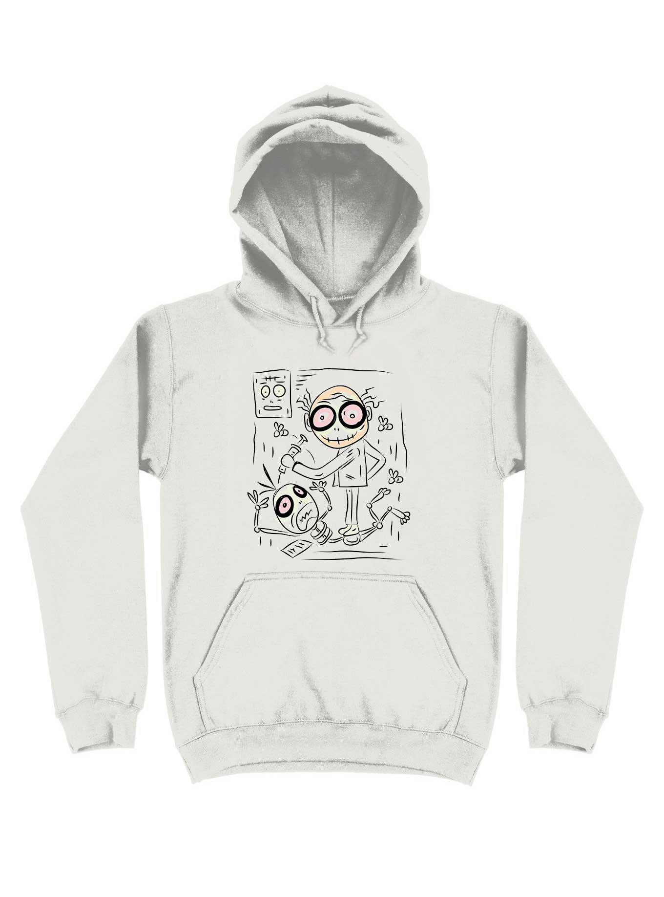 Kill The Bone Hoodie, WHITE, hi-res