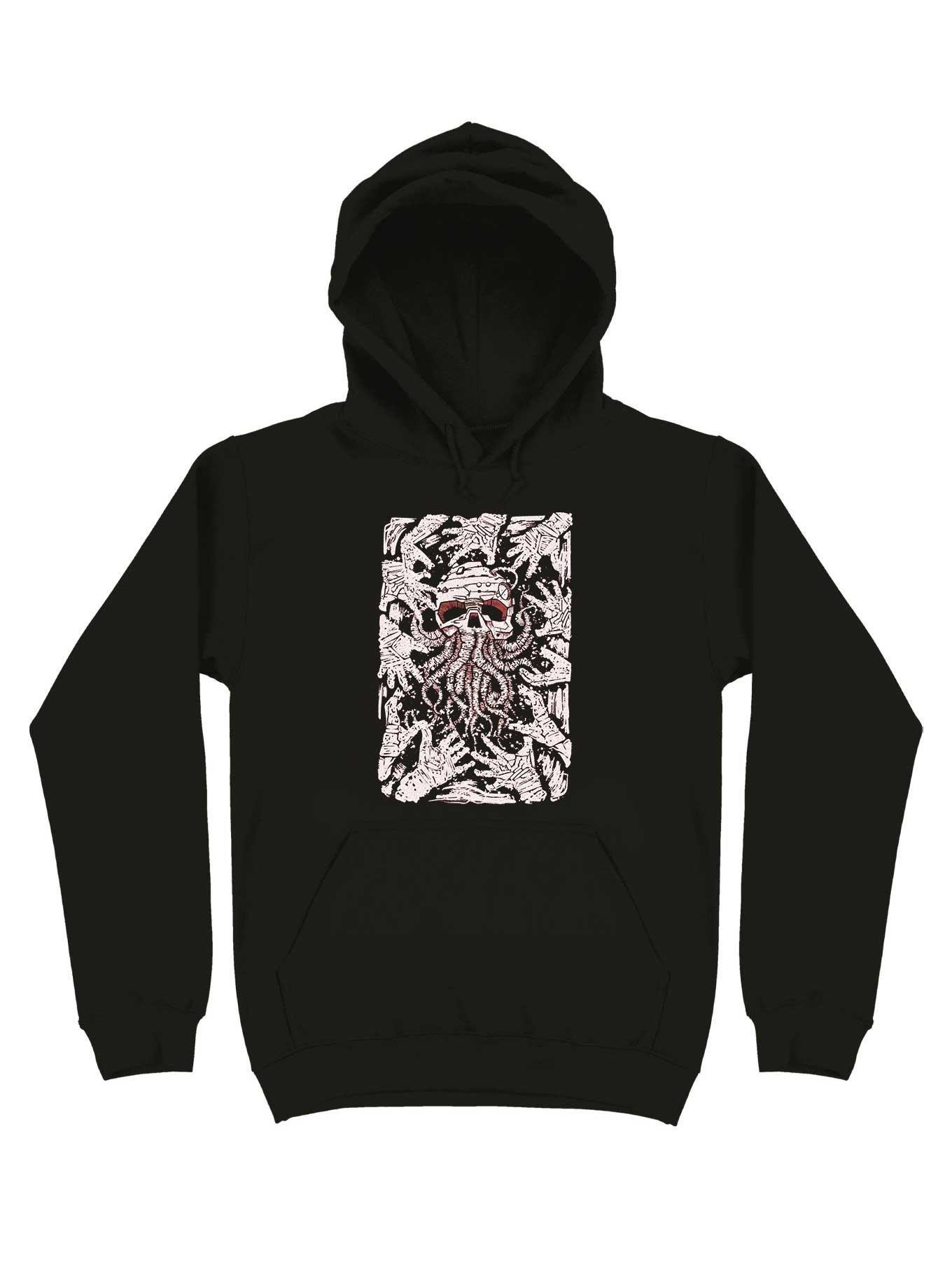 Nightmare Bones Hoodie, BLACK, hi-res