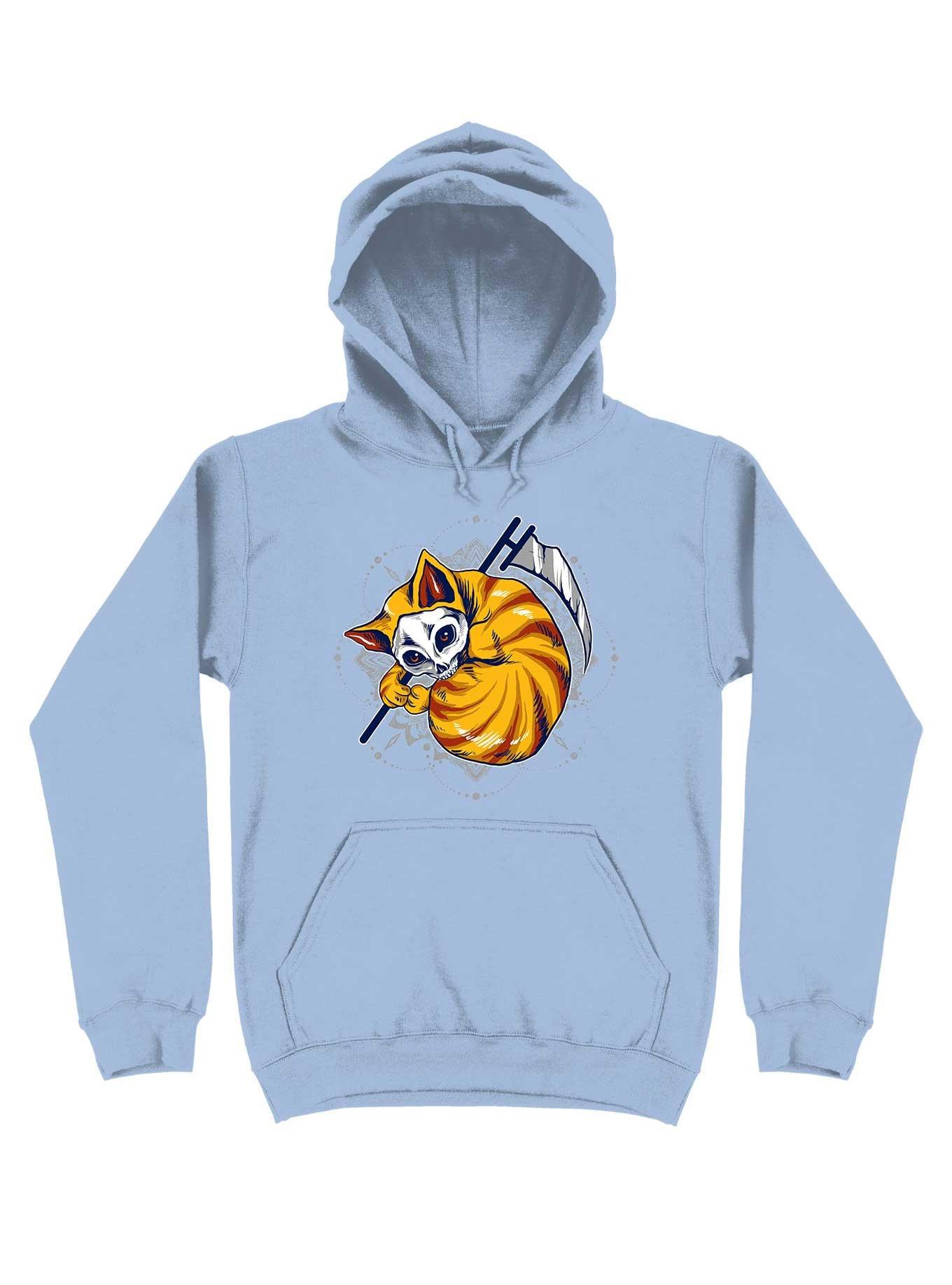 THRDLESS Orange Cat Hoodie