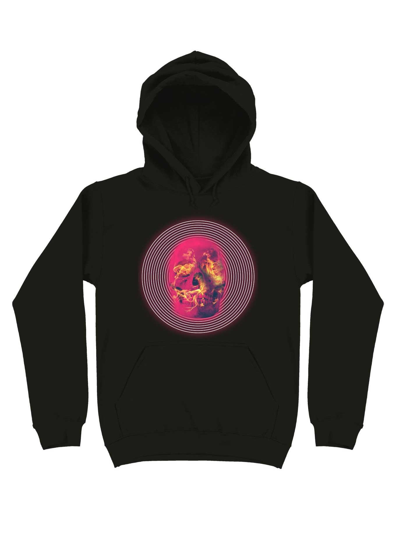Skull Fire Hoodie, , hi-res