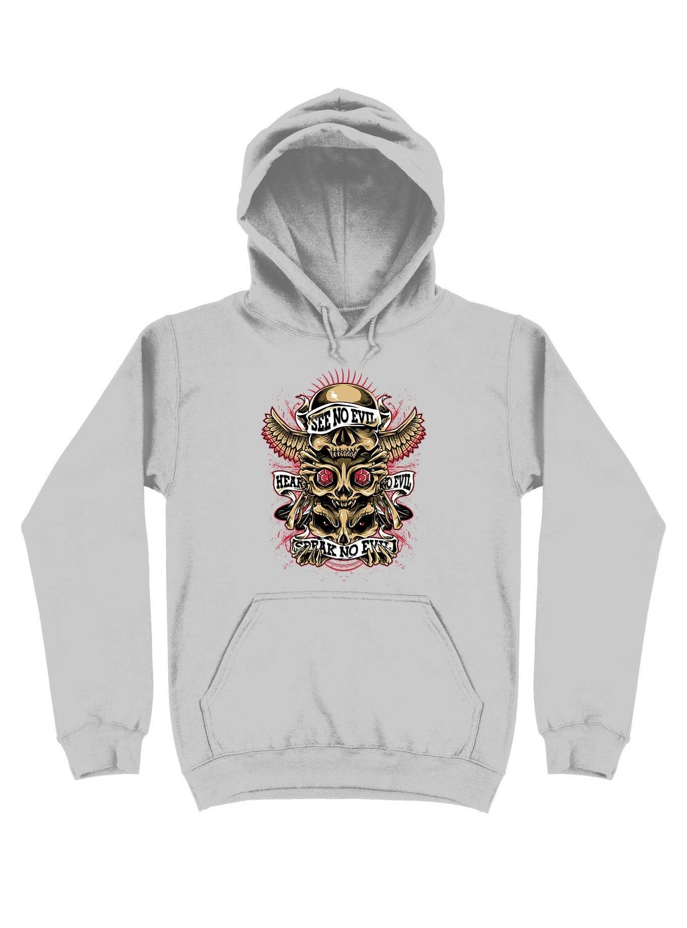 Skull Totem Hoodie, SPORT GRAY, hi-res