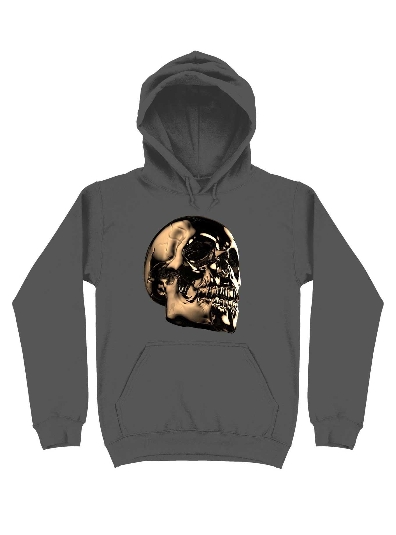 The Golden Skull For Dark But Loud You Hoodie