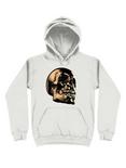 The Golden Skull For The Dark But Loud In You Hoodie, WHITE, hi-res