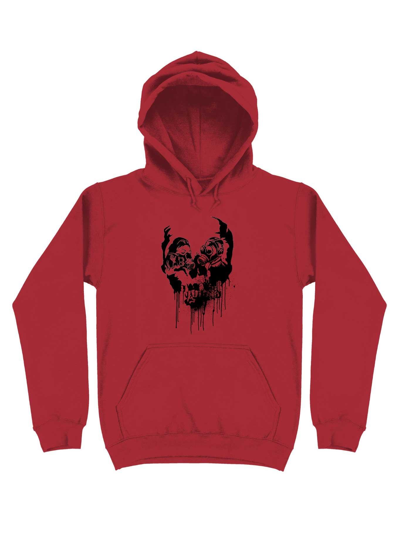 Toxic Hoodie, RED, hi-res